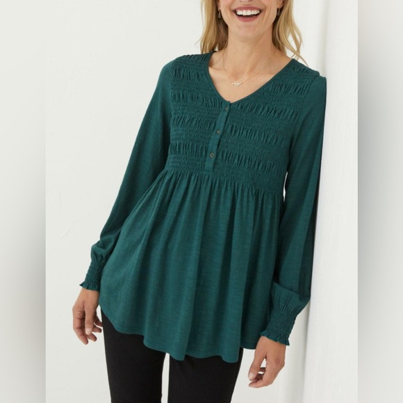 NWT - Fat Face Women's Long Sleeve Beth Tunic - US 6/M, US 10/L - Picture 2 of 14